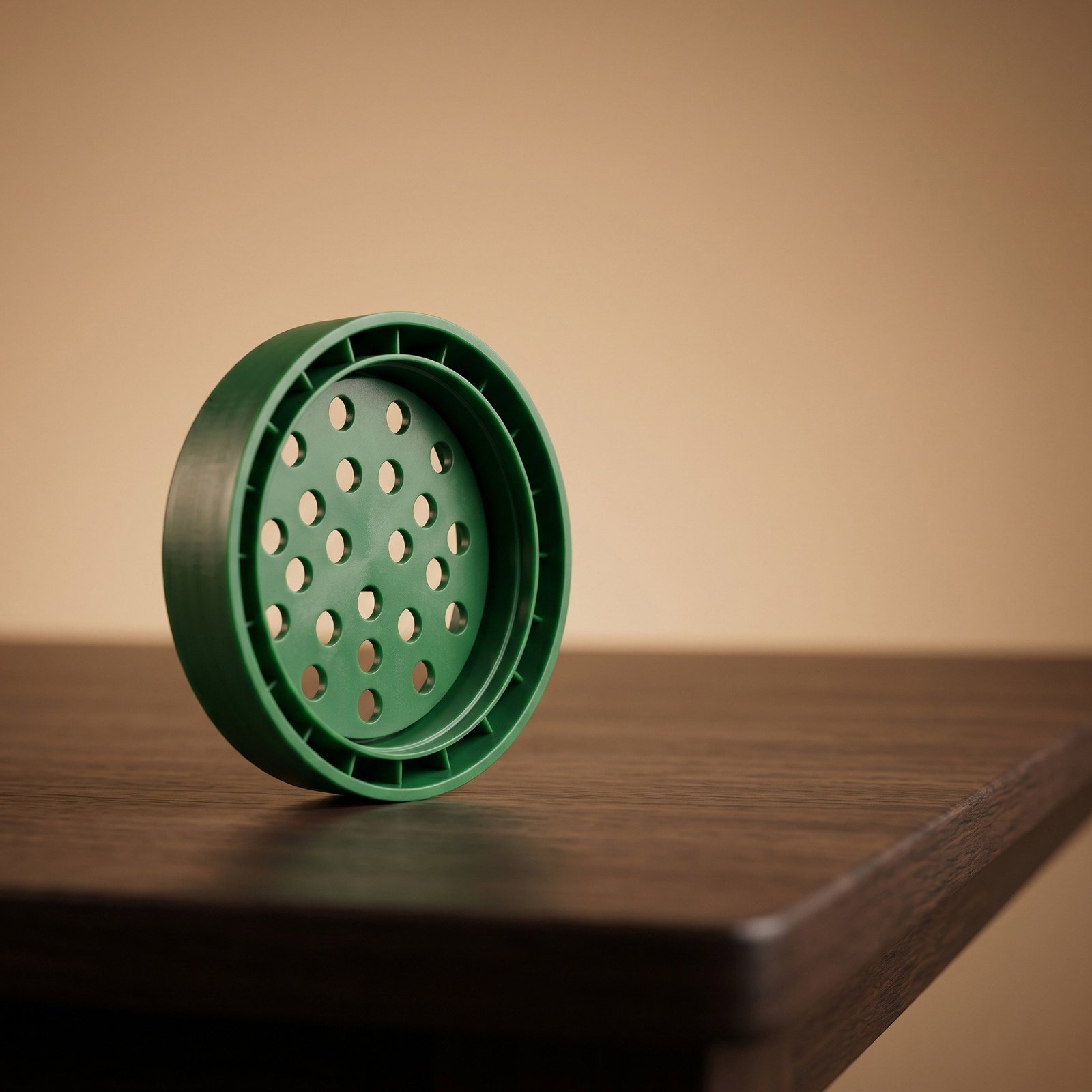 Grinder top detail